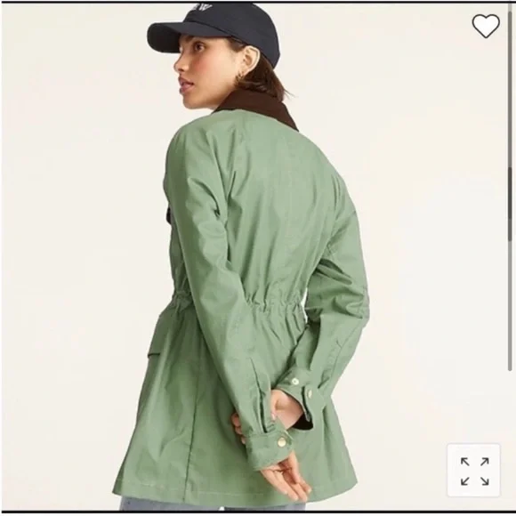 J. Crew Classic Field Jacket szXL in Cypress - Picture 4 of 15
